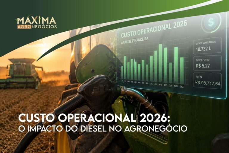 Custo de produção em 2026 e a gestão de diesel no agronegócio